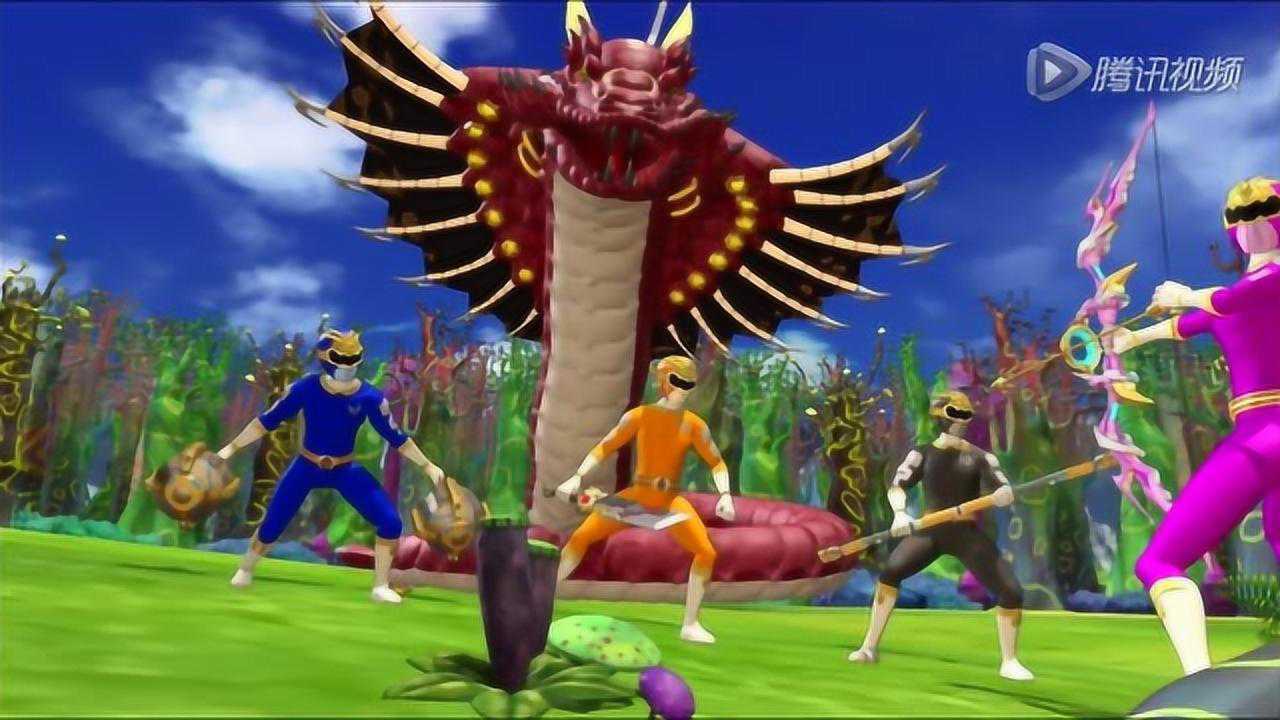 神兽金刚古纪元也有好的神兽帮助地兽战队打倒巴蛇