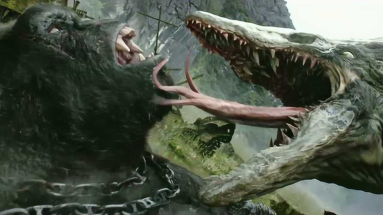 画骷髅巨蜥王图片