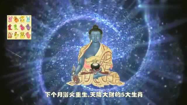 下个月浴火重生,天降大财的5大生肖,快来看看有你吗