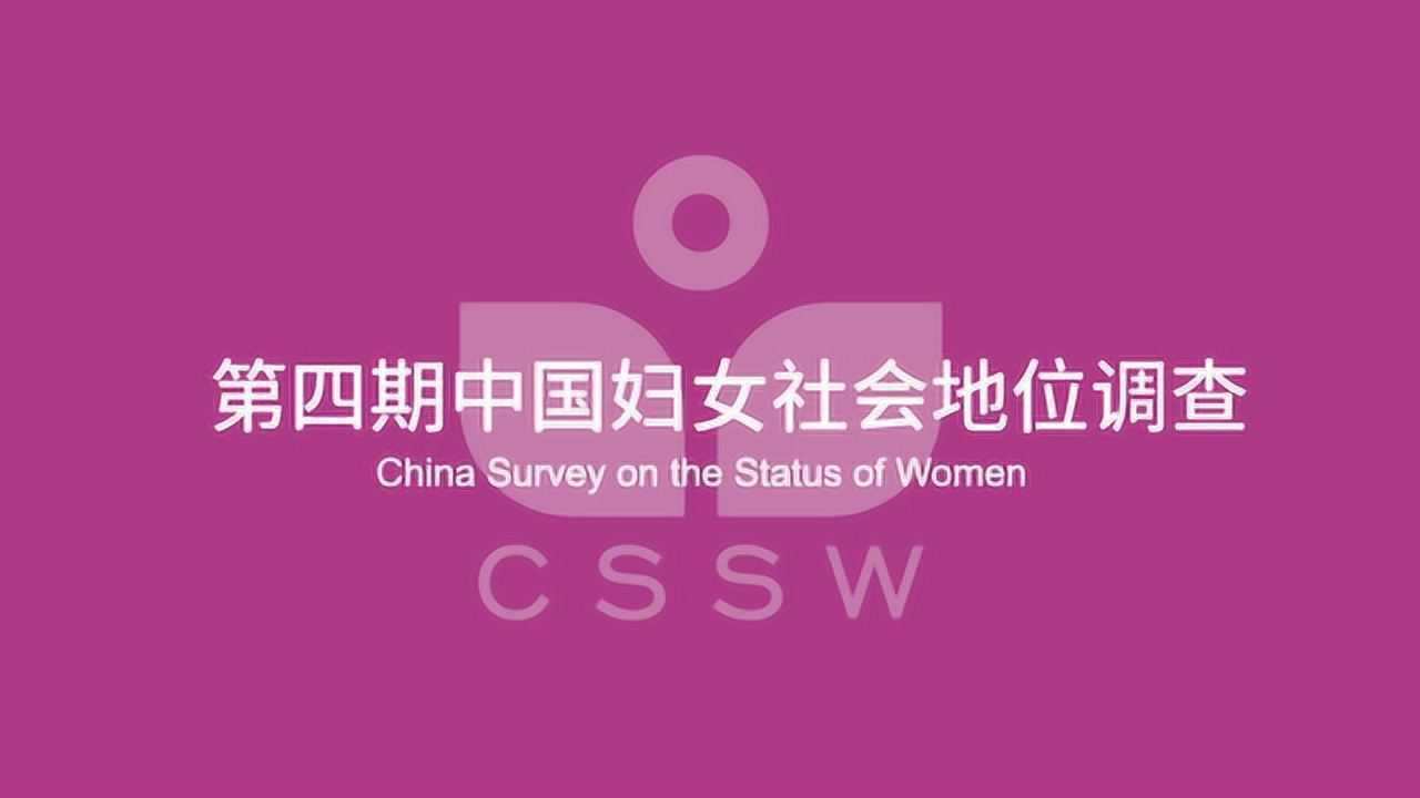 中国妇女社会地位调查