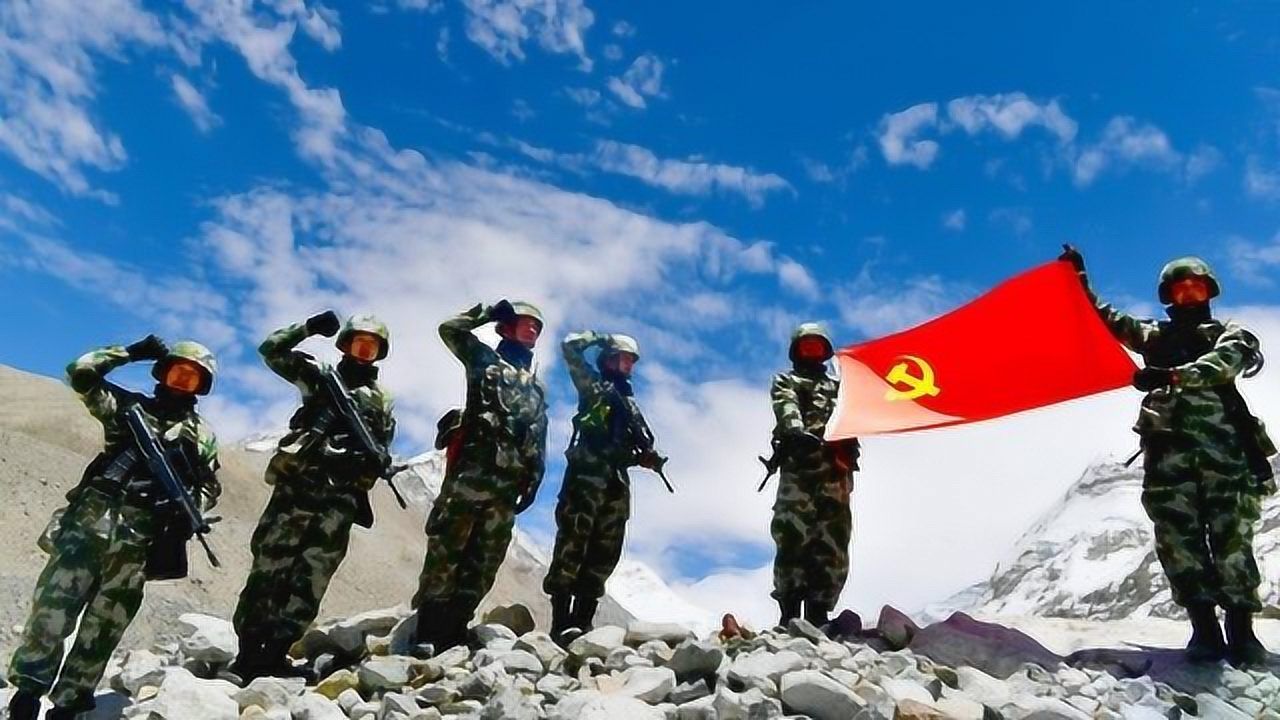 向邊防軍人致敬!高原戰士震撼來襲:邊關有我,請祖國和人民放心