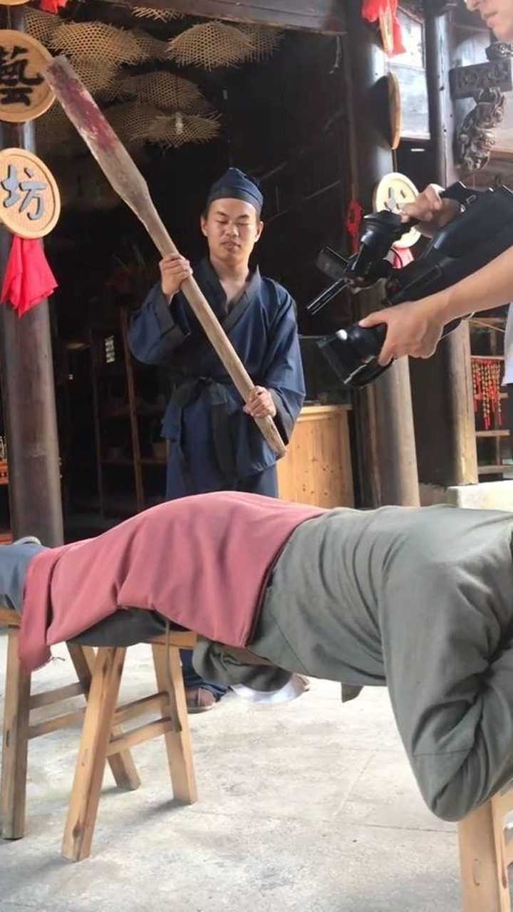 拍戏现场打板子_腾讯视频