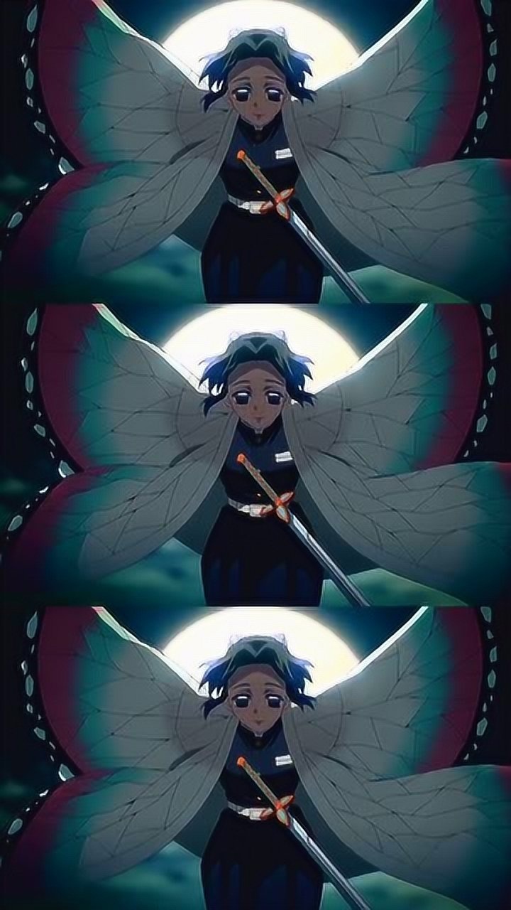 鬼灭之刃:蝴蝶忍的帅气耍刀动作