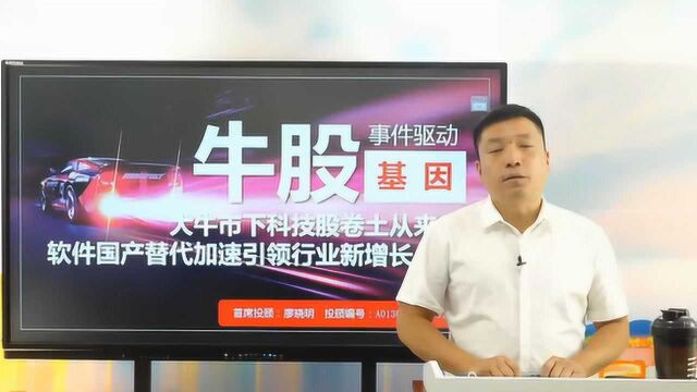 大牛市下科技股卷土从来,软件国产替代加速引领行业新增长点!