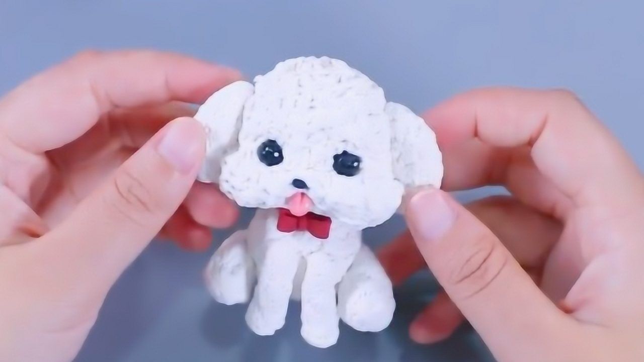 有多少宝宝喜欢泰迪萌值爆表的粘土泰迪想要拥有它吗