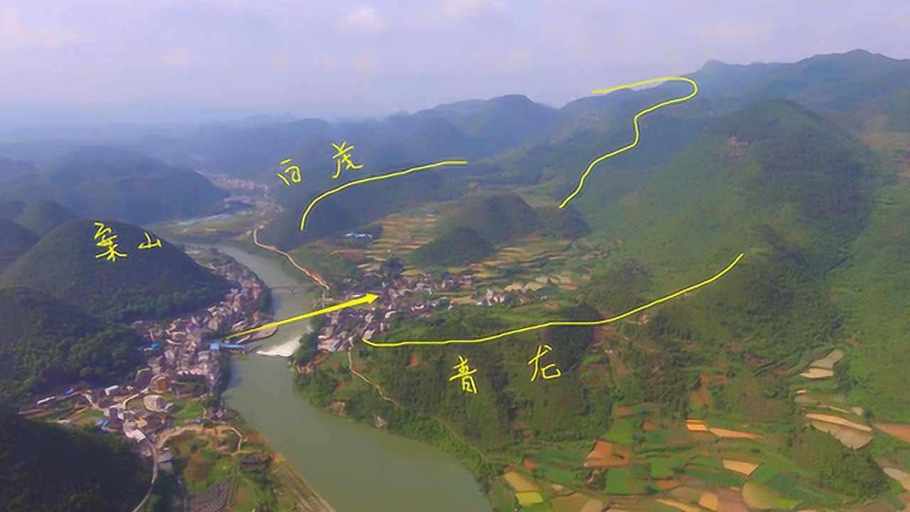 贵州发现一风水宝地,青龙白虎双拥,来龙强劲,多少人羡慕的宝地