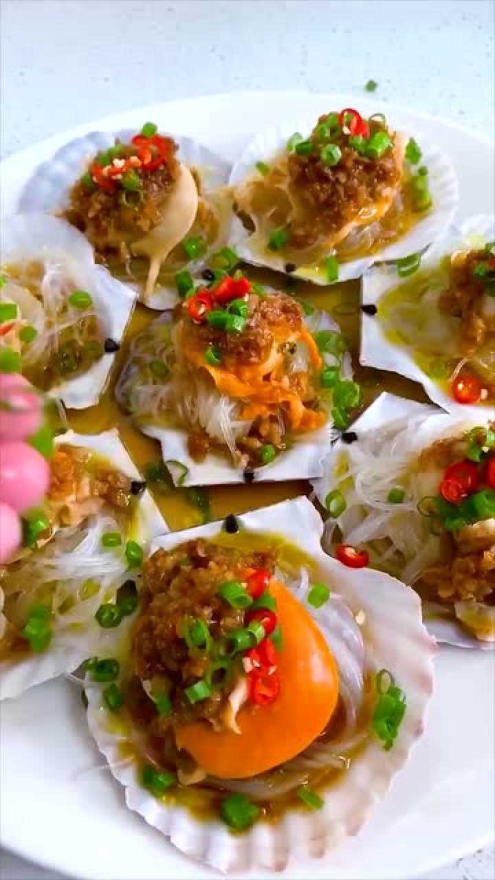 蒜蓉扇贝的做法(蒜蓉扇贝的做法家庭版)
