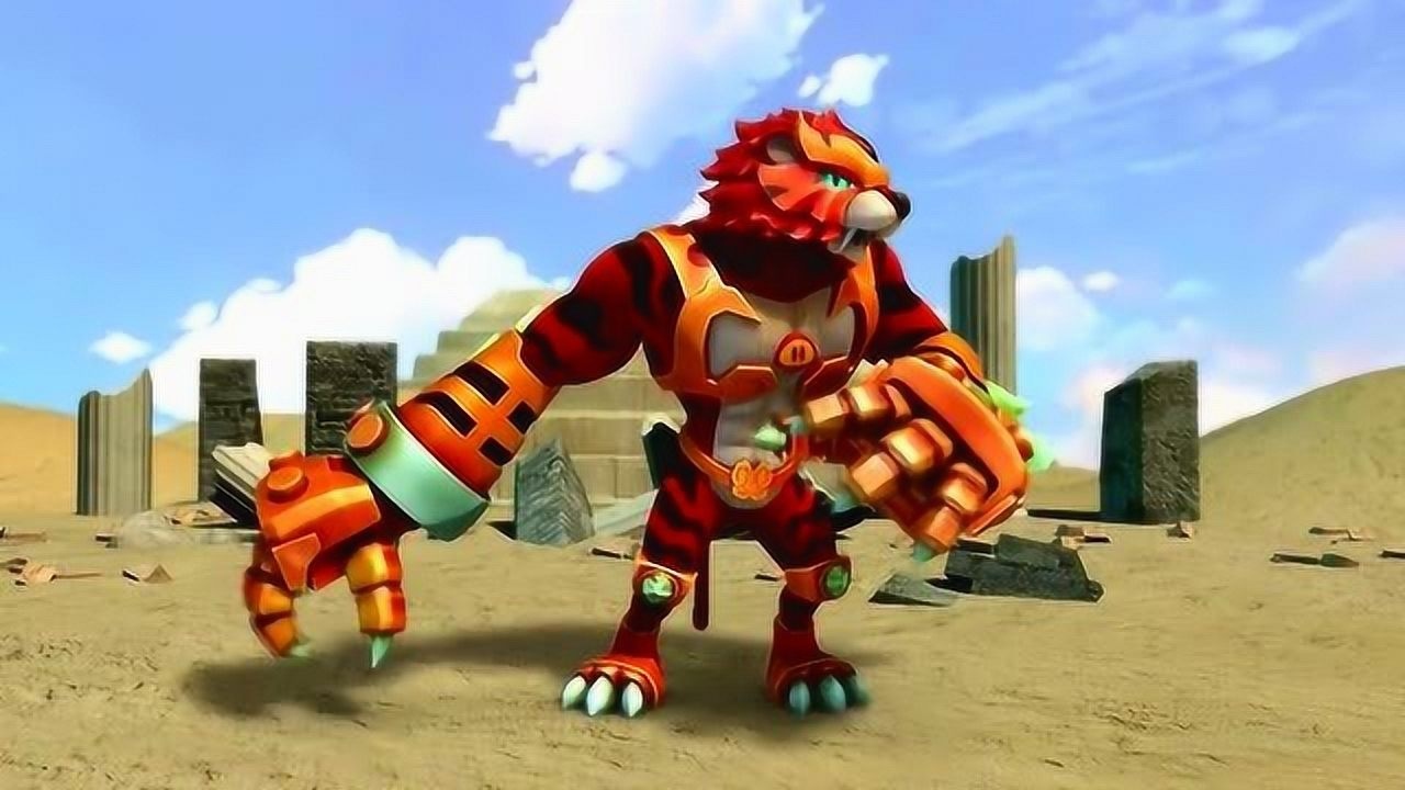 猪猪侠之变身战队:猫脸怪竟然把小猪猪变到了沙漠里!