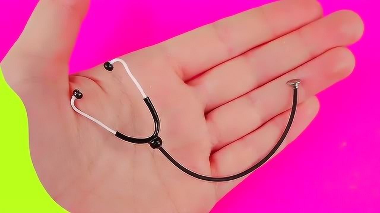 diy手工制作迷你听诊器