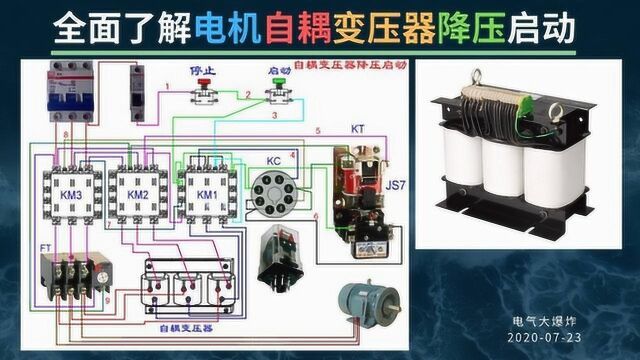 B624电机应用全面了解电机自耦变压器降压启动(相关参数计算)