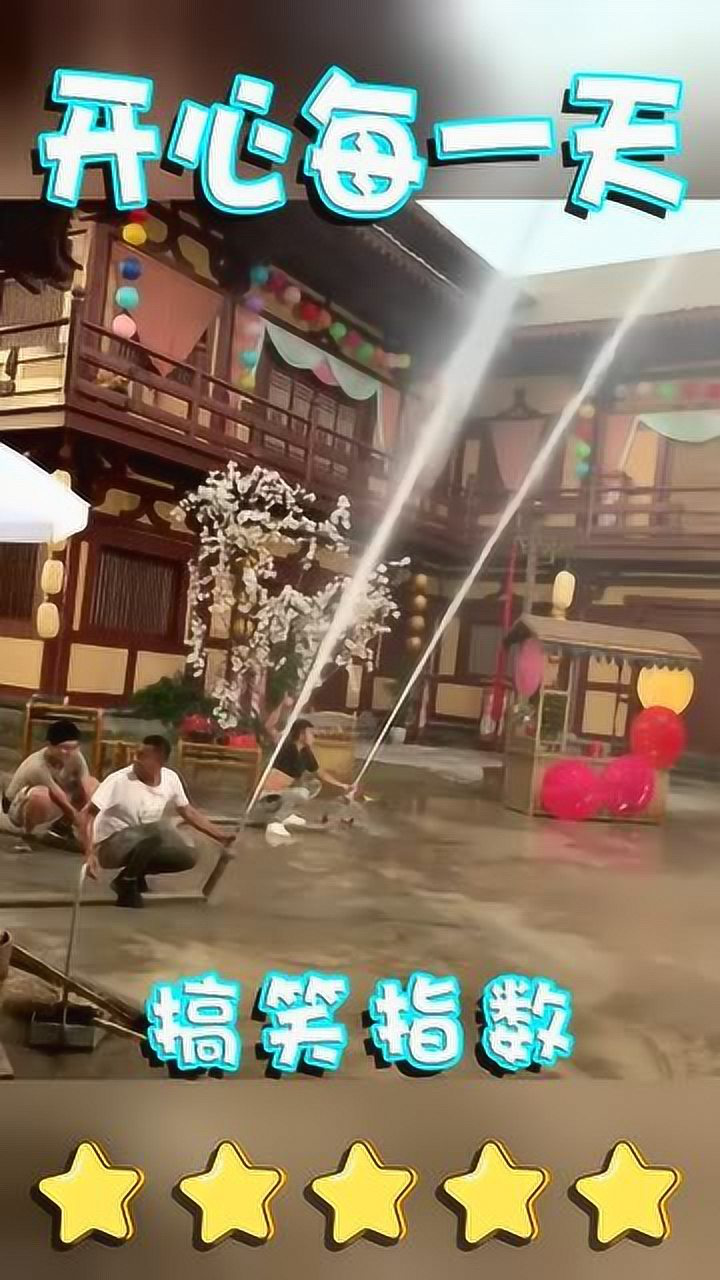 剧组的人工降雨,都这么敷衍的