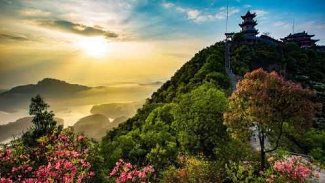 航拍安阳水冶九龙山!