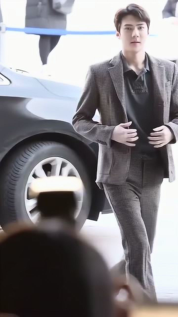 你见过哪个贵族下车还要提裤子的?吴世勋的脸都是用智商换来的