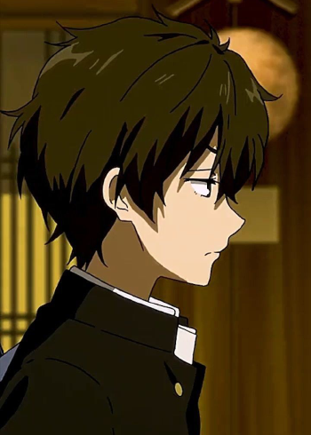 动漫冰菓折木奉太郎这躲闪的眼神太经典了