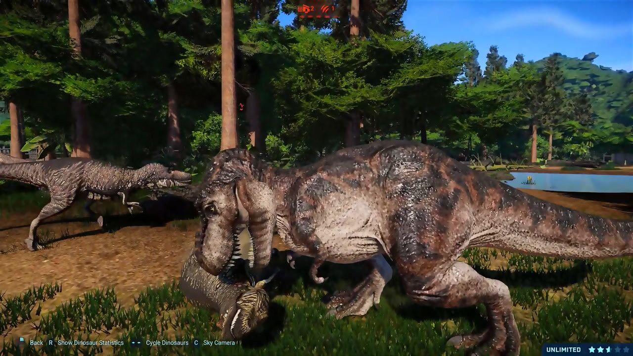 达斯布雷龙 vs 暴龙,3怼2,王者的角力