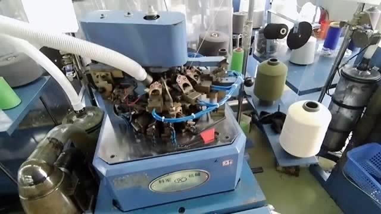 袜机维修,袜子吊线处漏吃时,怎样维修