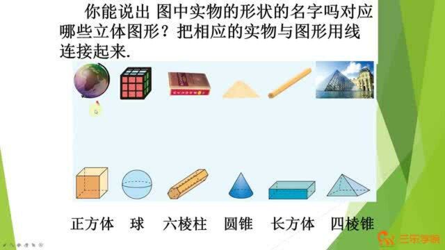 初中数学七年级上人教版同步课程:平面图形与立体图形、三视图