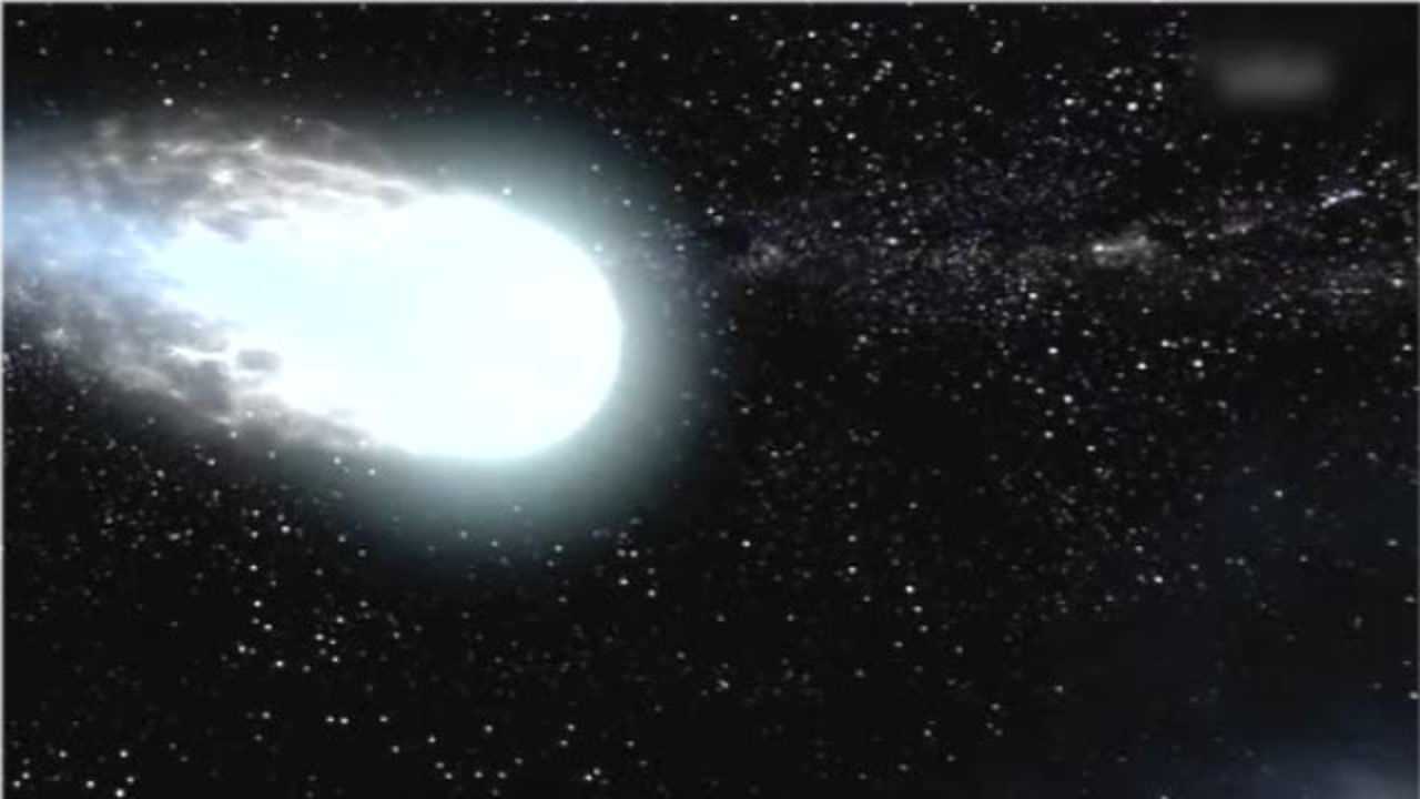 当彗星靠近太阳时,冰冻气体会迅速升温,形成猛烈的气柱喷出!_高清1080P在线观看平台_腾讯视频