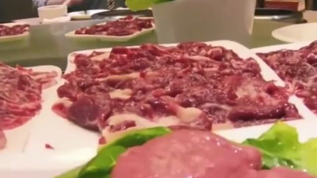 潮汕美食牛肉火锅,看着就想吃上一份!