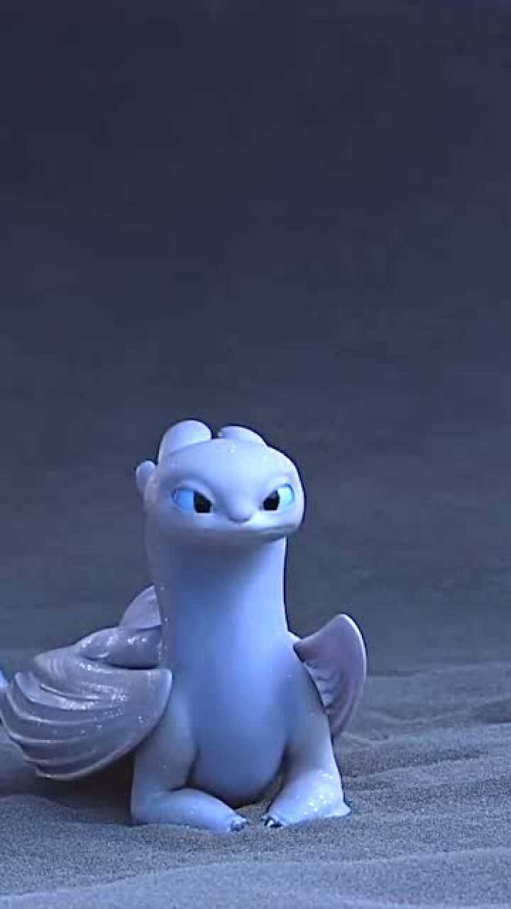 驯龙高手给大家介绍一下无牙仔的女朋友涂了荧光粉的光煞