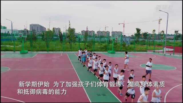 河北广宗:“篮球小子”乐享运动