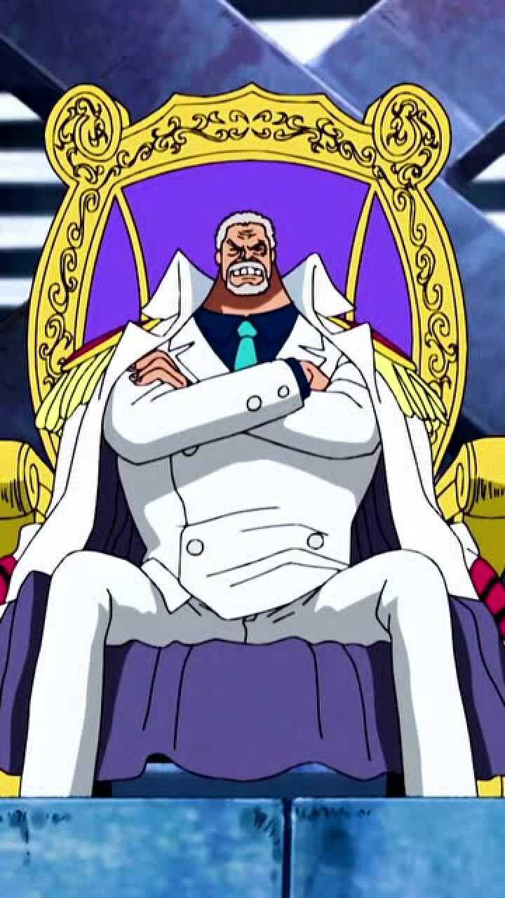 海贼王,海军英雄卡普出场集锦,他不仅是个海军他还是一位爷爷!