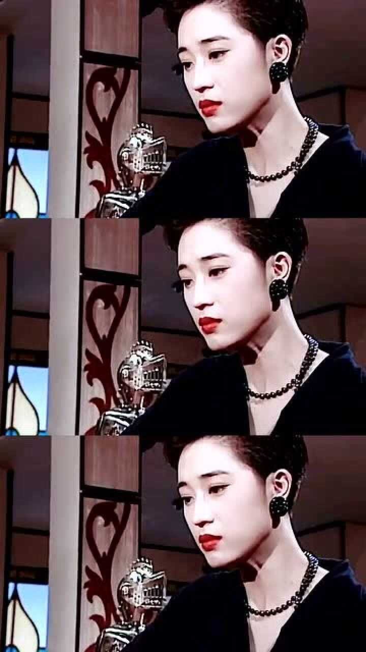 当年的龙九姐姐陈法蓉这短发太好看了气质绝了