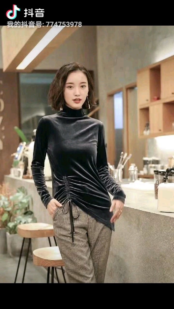 流金丽影打底衫上新