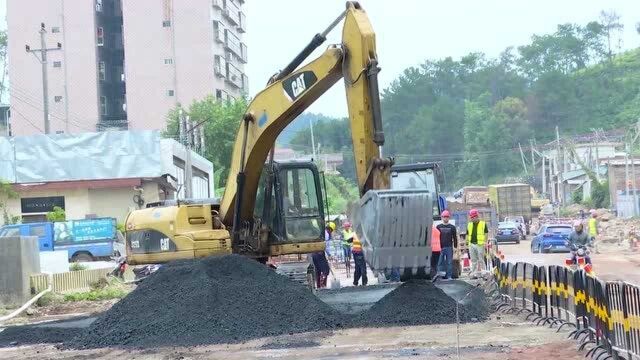 黄令遥调研环城北路升级改造工程建设工作