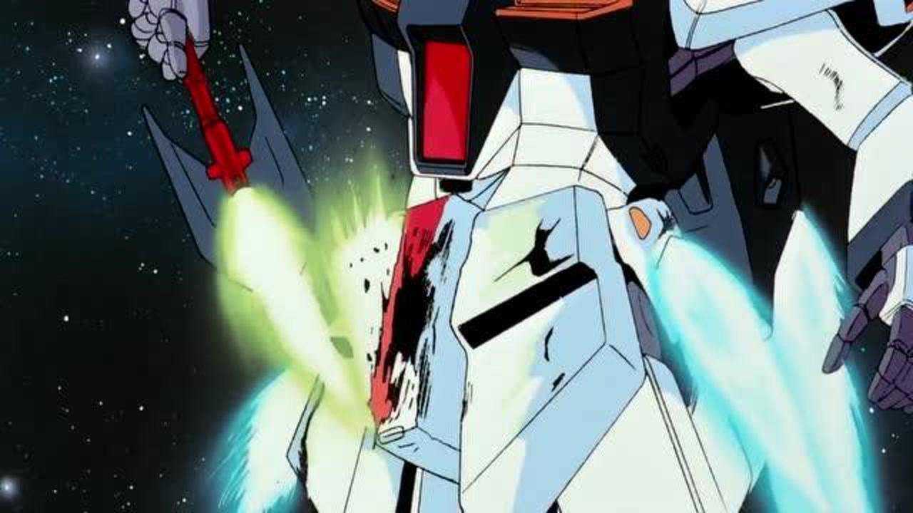 高达v高达与沙扎比的最后肉搏战阿姆罗技高一筹