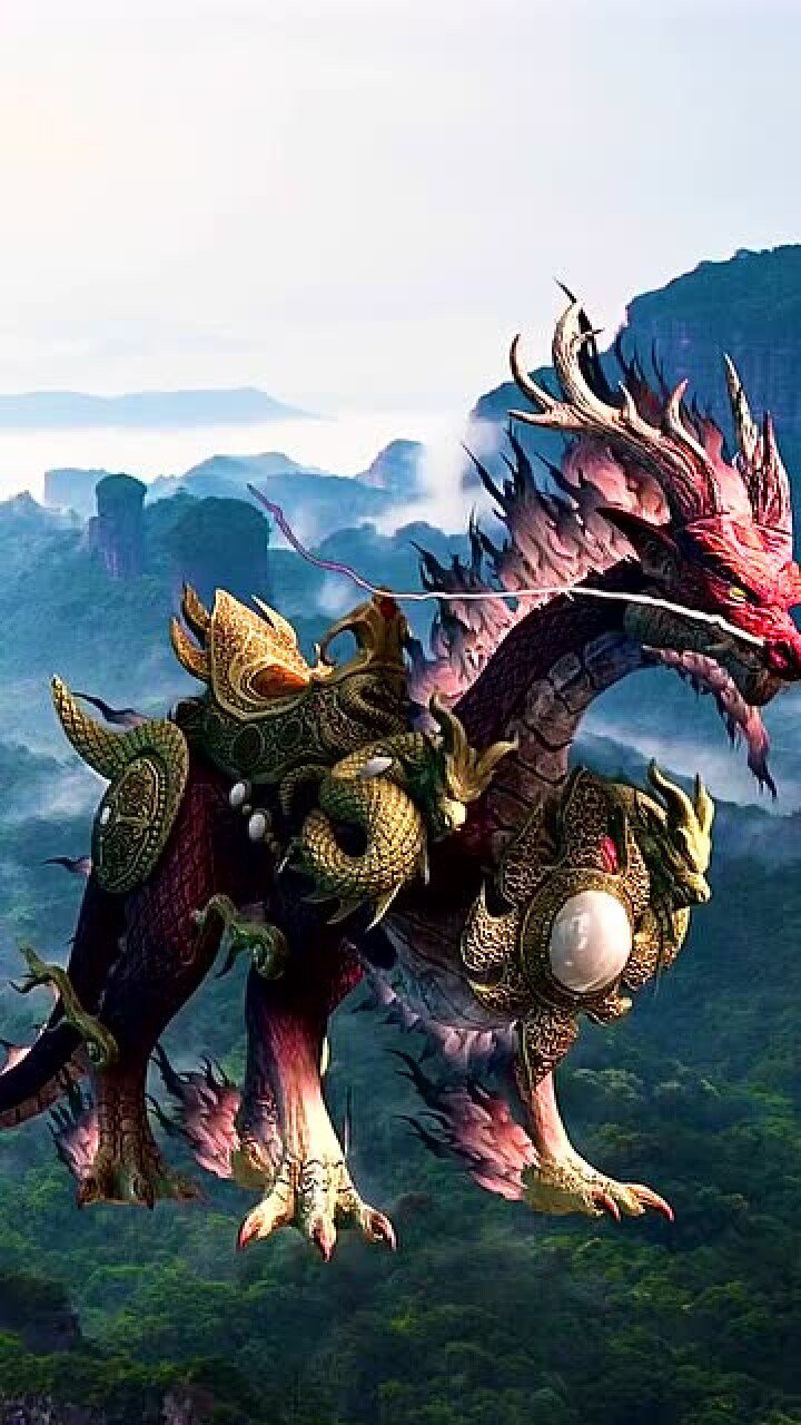 青龙,白虎,朱雀,玄武,麒麟五大神兽终于凑齐了_腾讯视频