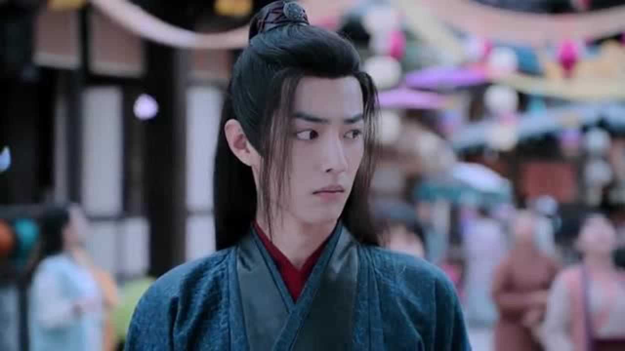 陈情令天女散花,好一个翩翩公子,真是风华绝世