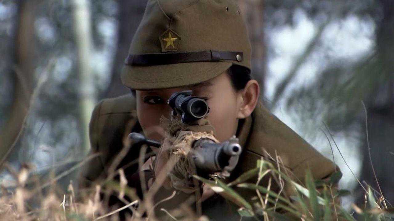 狼烟遍地顶尖狙击手对杀气敏感反伏击女鬼子当场被活捉