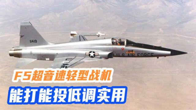 美国电影荧幕“常客”,空中之“虎”,F5轻型战斗机