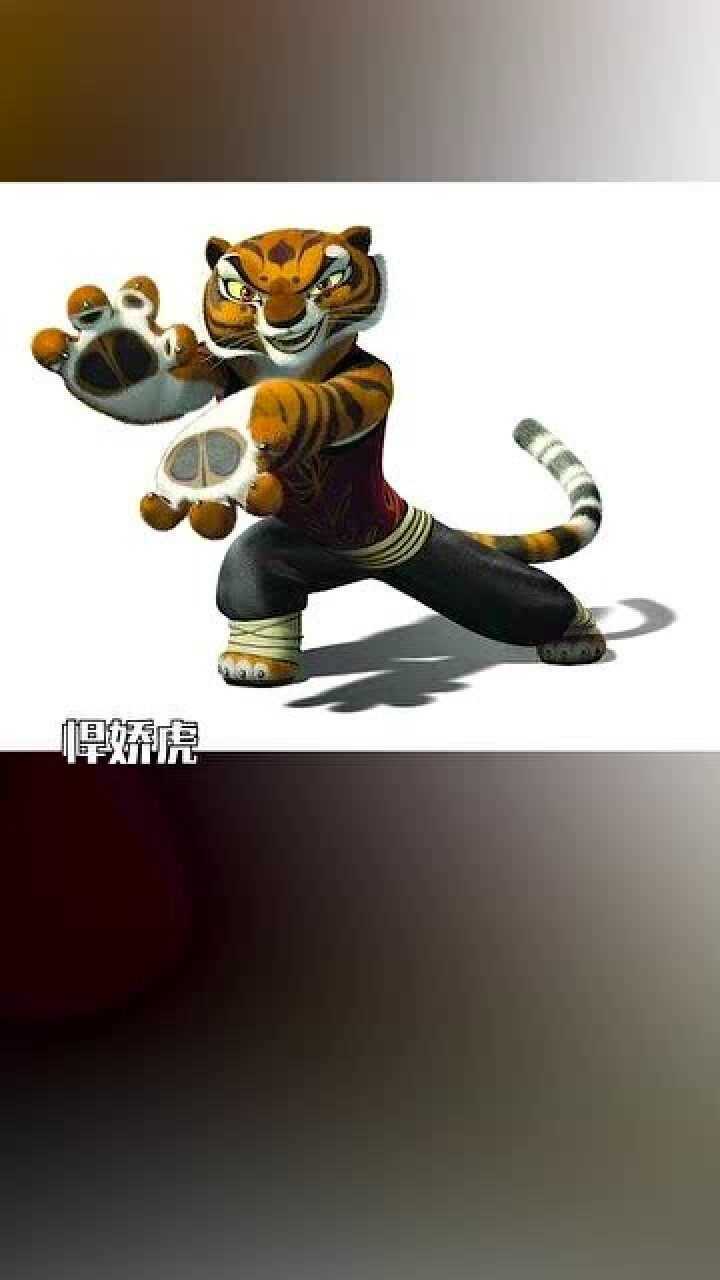 你知道《功夫熊猫》里的盖世五侠都是什么品种的动物吗?