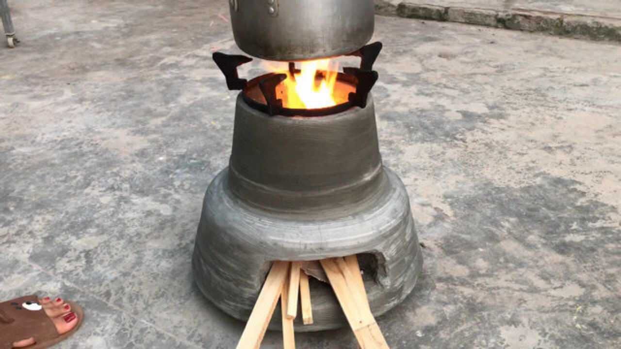 自制水泥香炉图片
