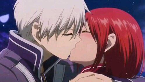 动漫中接吻的各个名场面