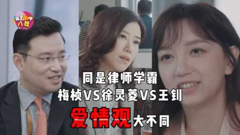 offer:学霸律师的爱情观,梅桢vs徐灵菱vs王钊,原来他们也是凡人