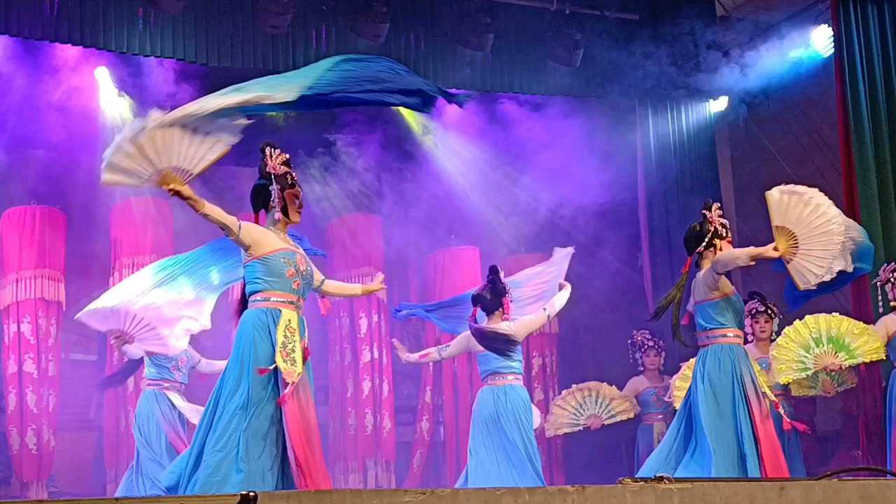 缙云七弟婺剧团【闹花台】新建镇马墅村演出