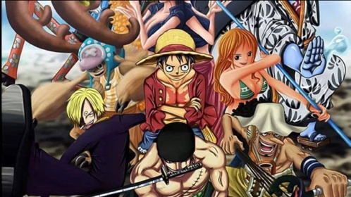 海贼王:路飞与凯多在和之国的第一次碰面