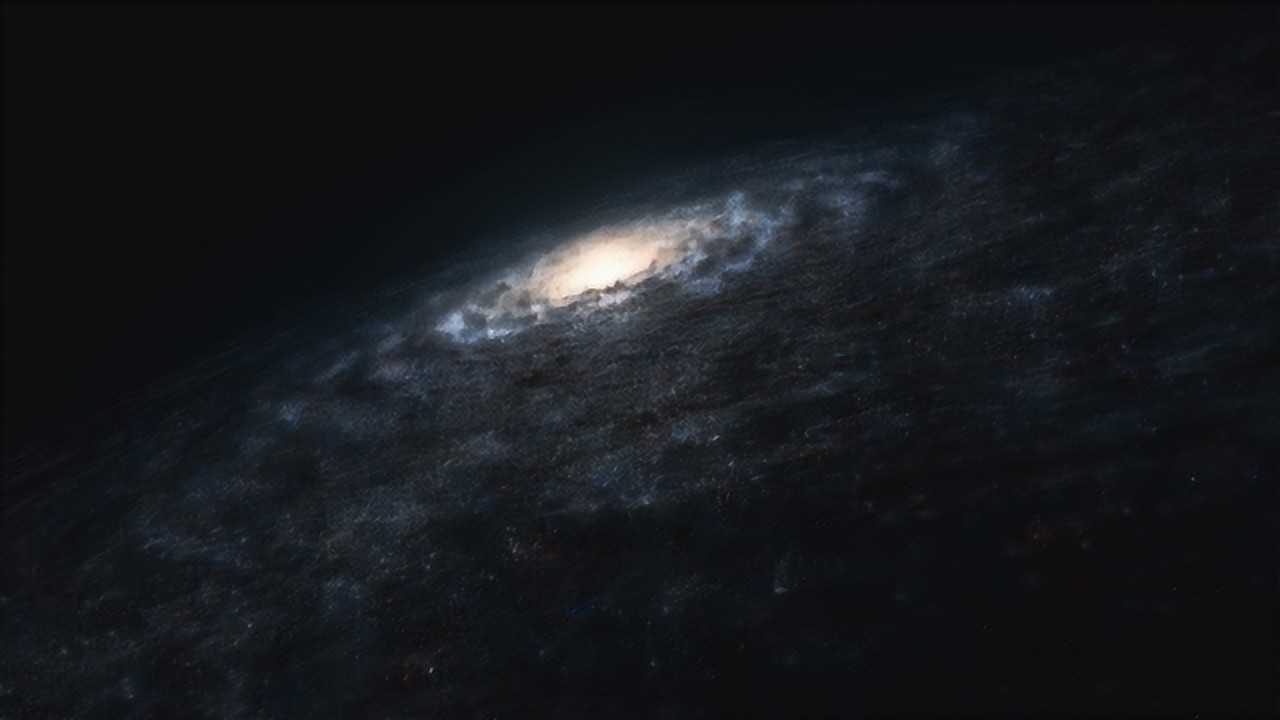 4K震撼银河星空粒子动画特效视频素材_高清