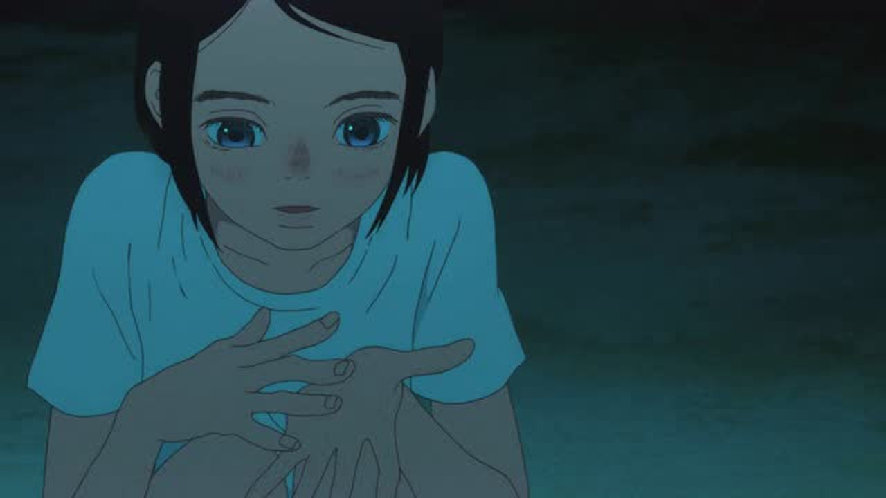 海兽之子阿空突然吻住琉花把嘴里的陨石交给她