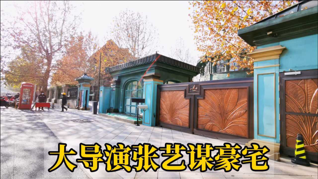 大导演张艺谋的北京豪宅,售价6000万起步,十分气派