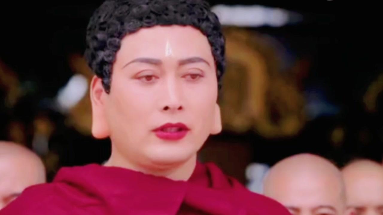 阿难和摩登伽女500世的夫妻今天来到佛陀面前请法