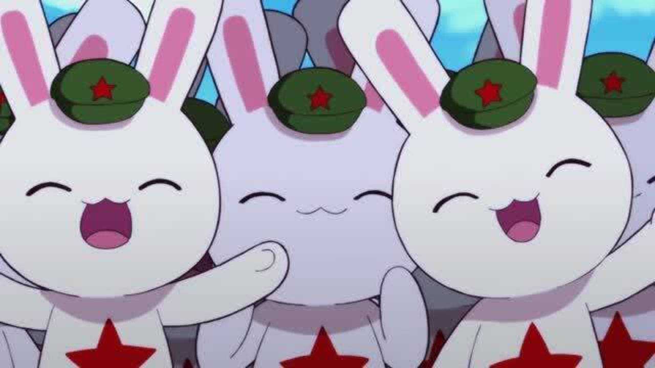 那年那兔那些事儿:白头鹰首领访问兔子家,迎接阵仗不小,众兔都很热情