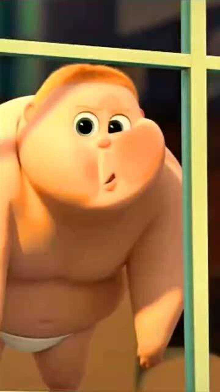 宝贝老板天真活泼的小胖墩可爱至极