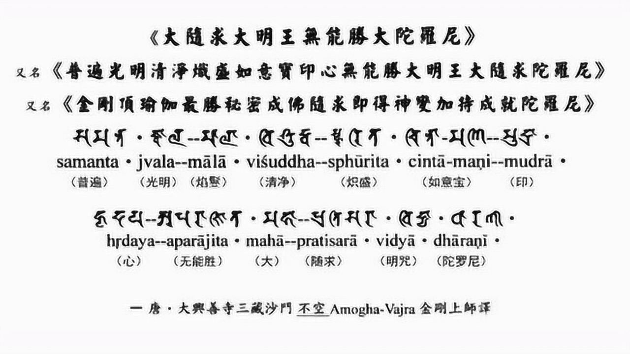 大随求咒果滨版本教学视频第一讲共21讲