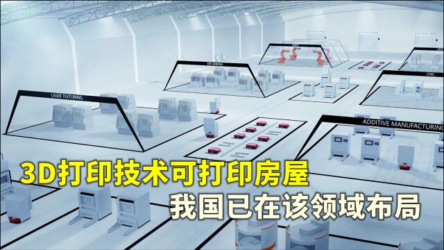 3D打印技术可以直接打印房屋?中国已经在该领域布局