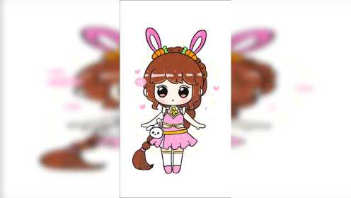 斗罗大陆 小舞 q版萌萌画画教程 画小舞～!斗罗大陆卡通简笔画