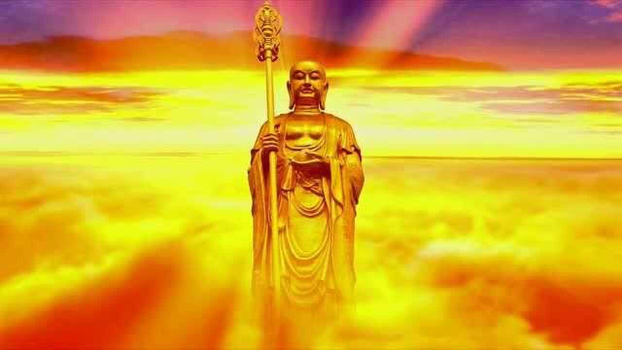 最美佛音《地藏菩萨心咒》,诸佛护佑一生平安,南无大愿地藏王菩萨